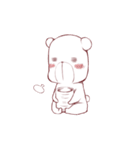 桃色ほっぺのくまころちゃん（個別スタンプ：38）