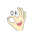 手は語る（個別スタンプ：11）