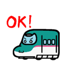 デフォルメしんかんせん（個別スタンプ：1）
