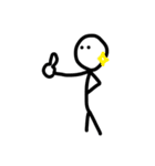 棒人間(simple)（個別スタンプ：2）