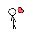 棒人間(simple)（個別スタンプ：5）