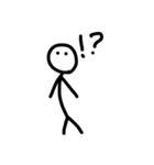 棒人間(simple)（個別スタンプ：6）