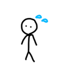 棒人間(simple)（個別スタンプ：7）