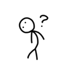 棒人間(simple)（個別スタンプ：12）