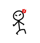 棒人間(simple)（個別スタンプ：22）