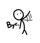 棒人間(simple)（個別スタンプ：28）