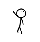 棒人間(simple)（個別スタンプ：33）