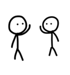 棒人間(simple)（個別スタンプ：39）