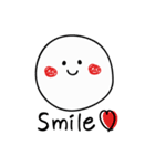 シンプルスマイル（個別スタンプ：1）