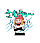 赤のサポーター（個別スタンプ：10）