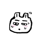 うぅぅ、うさぎ。（個別スタンプ：9）