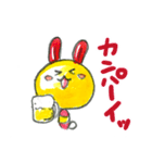 -kokeshi_シリーズ- こけうさ（個別スタンプ：23）