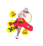 お着物三人娘ヨキコトキク2（個別スタンプ：35）