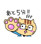 働く敬語ネコ（個別スタンプ：18）