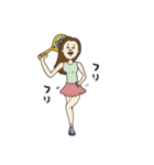 テニスタンプ（個別スタンプ：28）