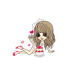 バレンタイン＆ウィンターガール（個別スタンプ：1）