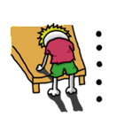 Tシャツでお茶目なばばーうくん（個別スタンプ：5）