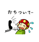 電話をしている気分になる？きのこスタンプ（個別スタンプ：9）