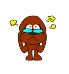 Dog with glasses（個別スタンプ：10）