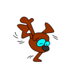 Dog with glasses（個別スタンプ：29）