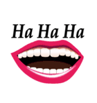 Mouth Only Part2 (English Version)（個別スタンプ：35）