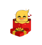 CHICKABOOM Valentine Edition（個別スタンプ：21）