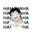 中二病初期患者（個別スタンプ：34）