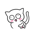 イラッとするネコ（個別スタンプ：1）