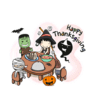 Ztephee's Party (Halloween Night)（個別スタンプ：40）
