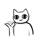 今日も闘う！ねこ師匠（個別スタンプ：14）
