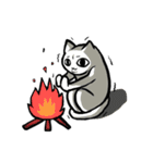 今日も闘う！ねこ師匠（個別スタンプ：37）