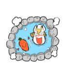 白馬の48「ちいさなスタンプの物語」（個別スタンプ：17）