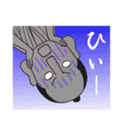 へっぽこ侍 モノクロ（個別スタンプ：10）