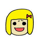 ヘルメッ子の40面相スタンプ（個別スタンプ：24）