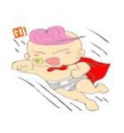 Pink Hair Baby（個別スタンプ：29）