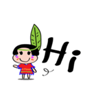 Indah ethnic boy（個別スタンプ：1）