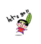 Indah ethnic boy（個別スタンプ：5）