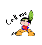Indah ethnic boy（個別スタンプ：22）