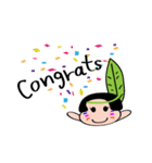 Indah ethnic boy（個別スタンプ：32）