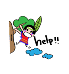 Indah ethnic boy（個別スタンプ：35）