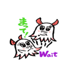 So cute ！ JAPANESE PANCAKE DEVILFISH！！ 2（個別スタンプ：13）