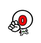 五色（ごしき）ナンバーズ（個別スタンプ：40）