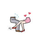腰丈ちゃん（個別スタンプ：8）