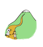 妊活女子とコウノトリ（個別スタンプ：11）