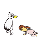 妊活女子とコウノトリ（個別スタンプ：30）