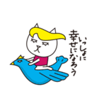 ブロンドウィッグのネコ達 Vol.3（個別スタンプ：15）