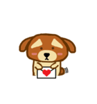 まゆげ犬 いちろく（個別スタンプ：33）