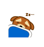 まゆげ犬 いちろく（個別スタンプ：35）