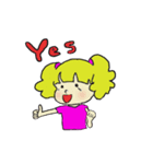Curious, precocious Lillian's diary.（個別スタンプ：8）
