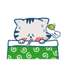 銀とねずみにゃんの毎日vol.2（個別スタンプ：12）